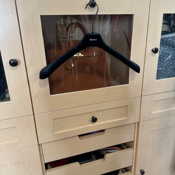 Sandro Black Size 36 Trench Coat Brand New with Tags - Picture 12 of 14